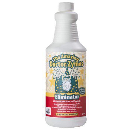 The Amazing Doctor Zymes Insect Eliminator Fungicide Concentrate Formula qt