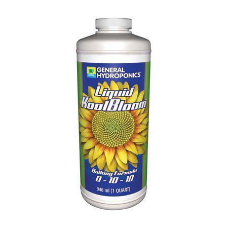 General Hydroponics Liquid Kool Bloom Fertilizers quart [1 Quart]