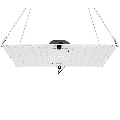 HLG 100 RSPEC Horticulture Lighting Group Quantum Board LED Grow Light Veg & Bloom | High-Efficiency Upgraded LM301B LED'S