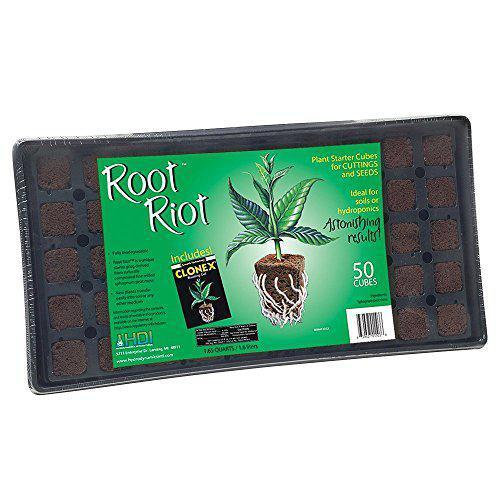 Root Riot 50 Cube Tray w/ Clonex Gel